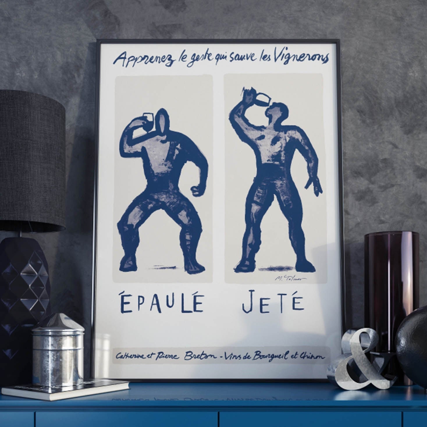 Affiche Épaulé Jeté - Par Michel Tolmer