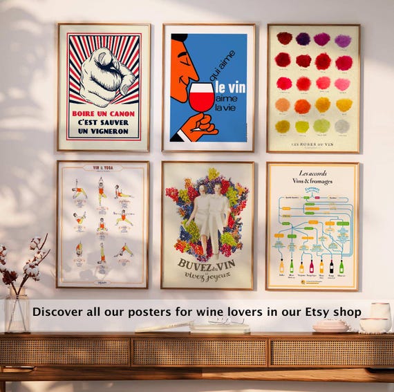 Barolo Wine Map | Decorative Idea for Wine Lovers - Etsy