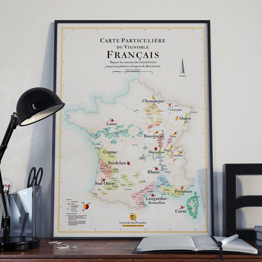 La Carte Des Vins de France