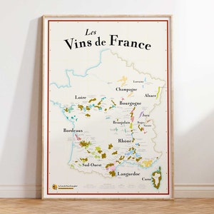 La Carte à Gratter des Vins de France - idée cadeau pour amateur de vin