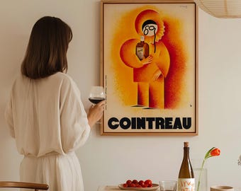 Cointreau - Illustration publicitaire Vintage de 1930