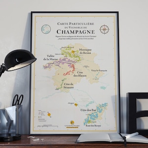 Wine Map of Champagne