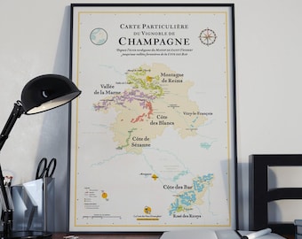 Carta de Vinhos Champagne | Ideia de presente para amantes de vinho