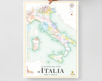 Wine Map of Italy