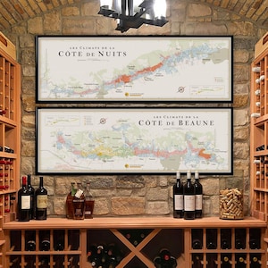 Mapas de los climas de Borgoña