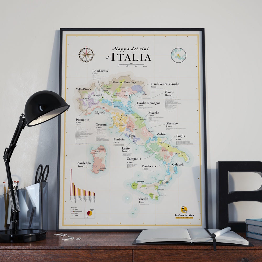La Carte Des Vins d'italie