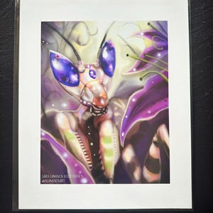 Jeweled Flower Mantis | High Quality 8x10 Art Print on Matte Photo Paper |