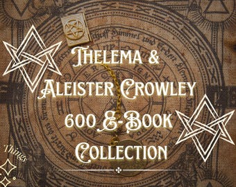 Colección de libros electrónicos de Aleister Crowley: Biblioteca Oculta Thelema (Descarga digital)