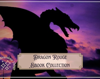 Dragon Rouge 25 E-Book Collection - Occult Esoteric Draconian Library - Printable - Downloadable