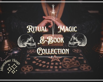 Ritual Magic Collection - Occult E-Book Collection - Digital Library - Instant Download - Esoteric Books - Spirituality