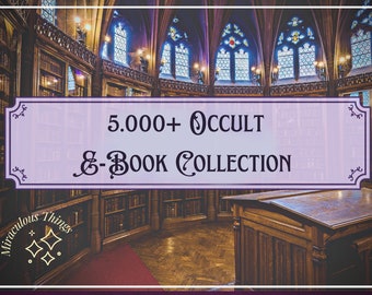 5000+ Okkulte Esoterische Spirituelle Ebook Sammlung