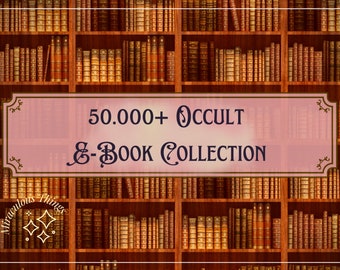 50.000+ Occult Ebook Collection - Esoteric PDF