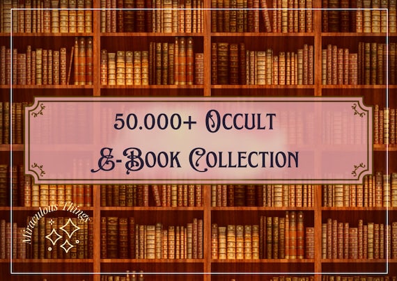 50.000+ Occult Ebook Collection - Esoteric PDF