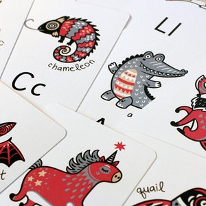 Personalised Custom Animal Flashcards