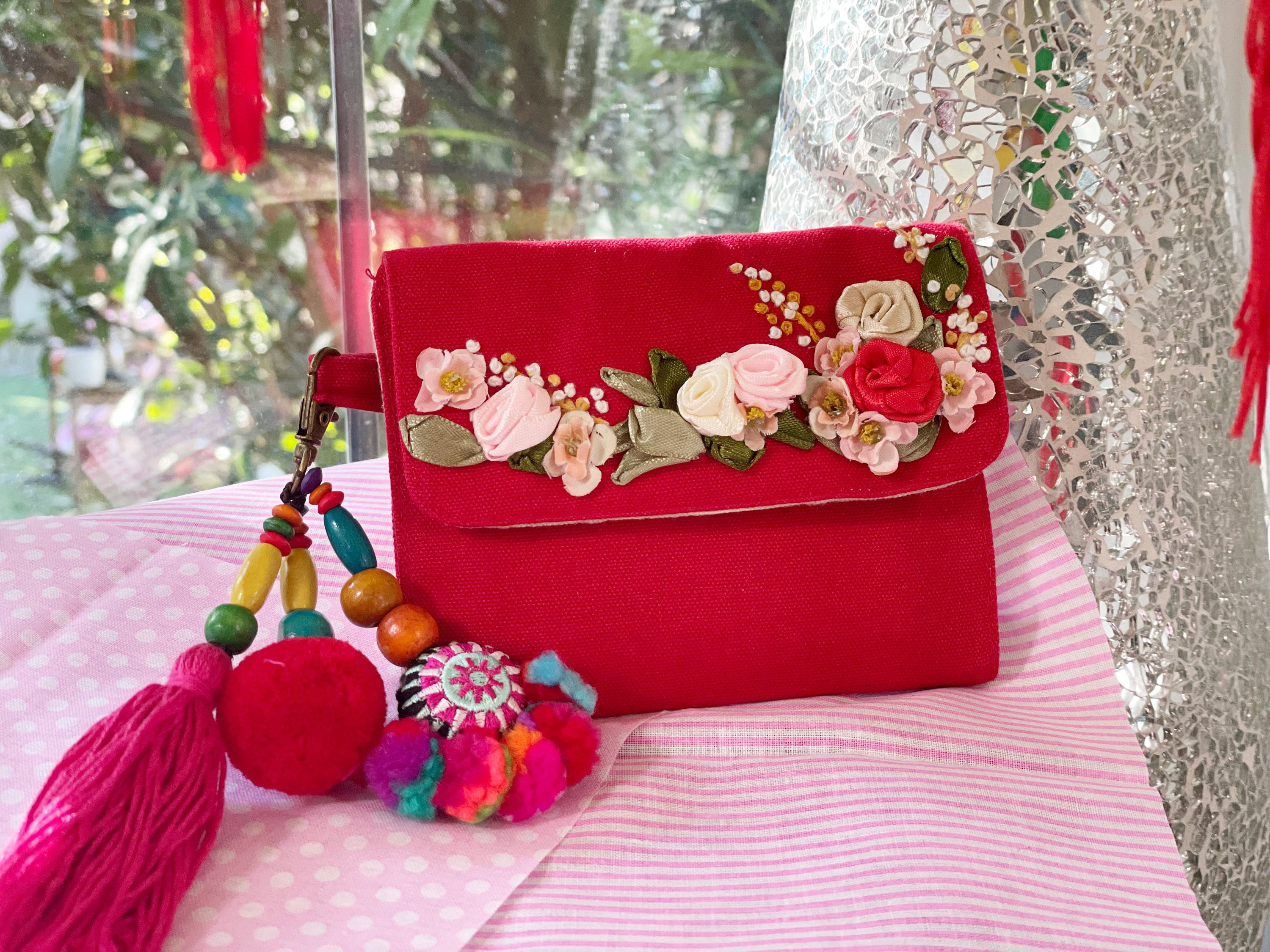 Money print cheap purse