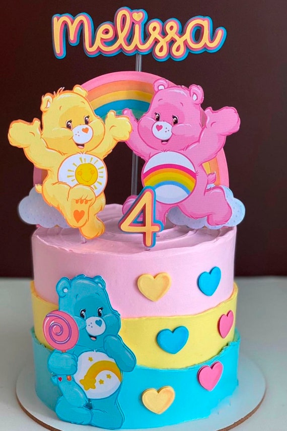 Birthday Fun With Care Bears Birthday Bear — Rice Cakes and Raisins