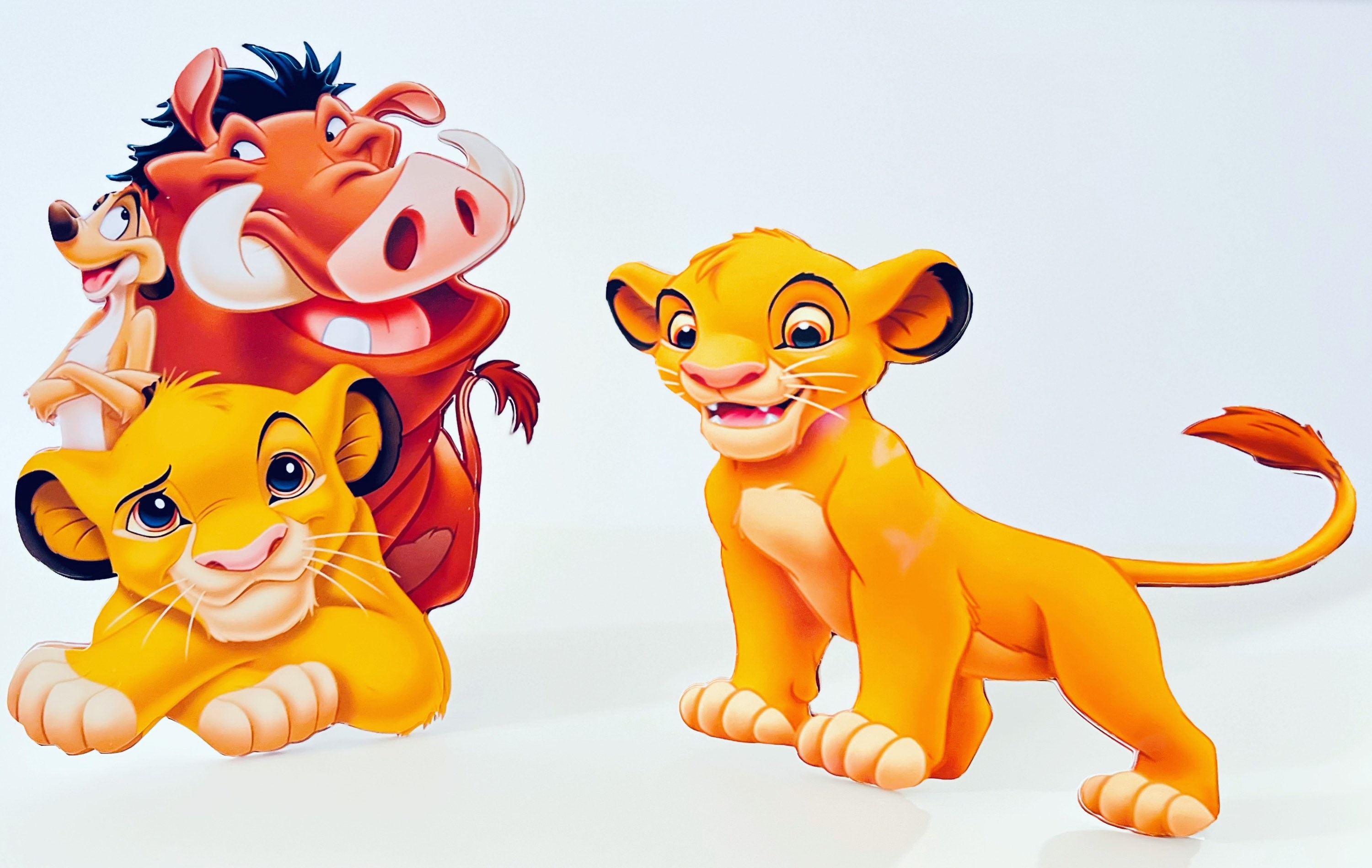 Lion King, Simba ,cutouts Stands (2),table Decor, Lion King Party, Lion ...