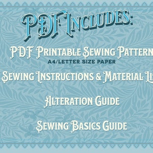 Cloud Corset Sewing Pattern - Straight Size | Digital Download Sewing ...