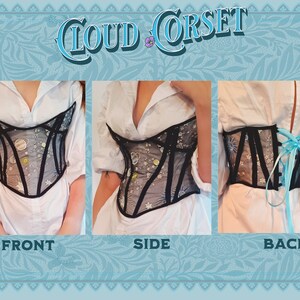 Cloud Corset Sewing Pattern - Plus Size | Digital Download Sewing ...