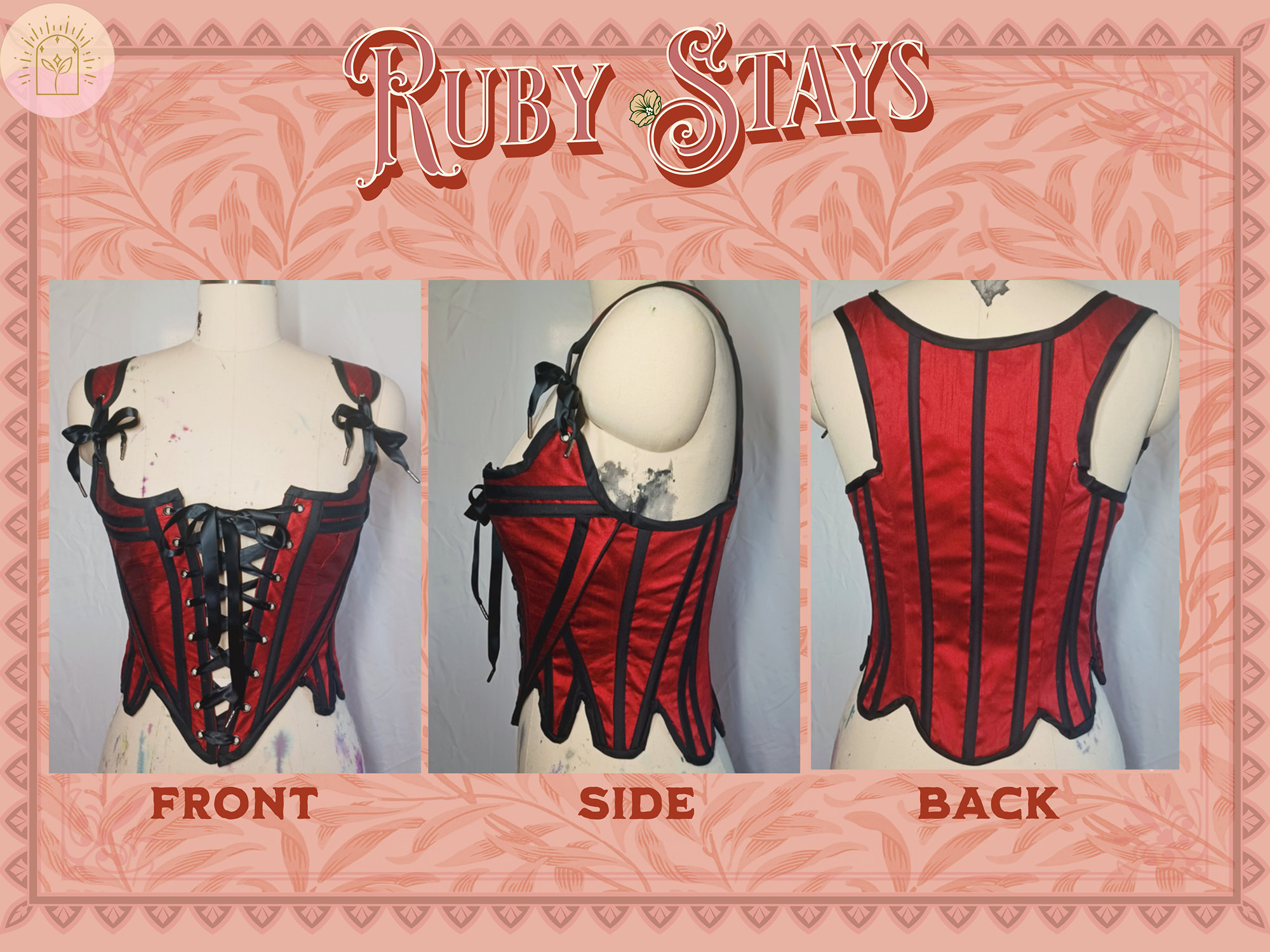 All Size Pattern Ruby Stays All Sizes Pattern Pack | Digital Download Sewing Pattern ...