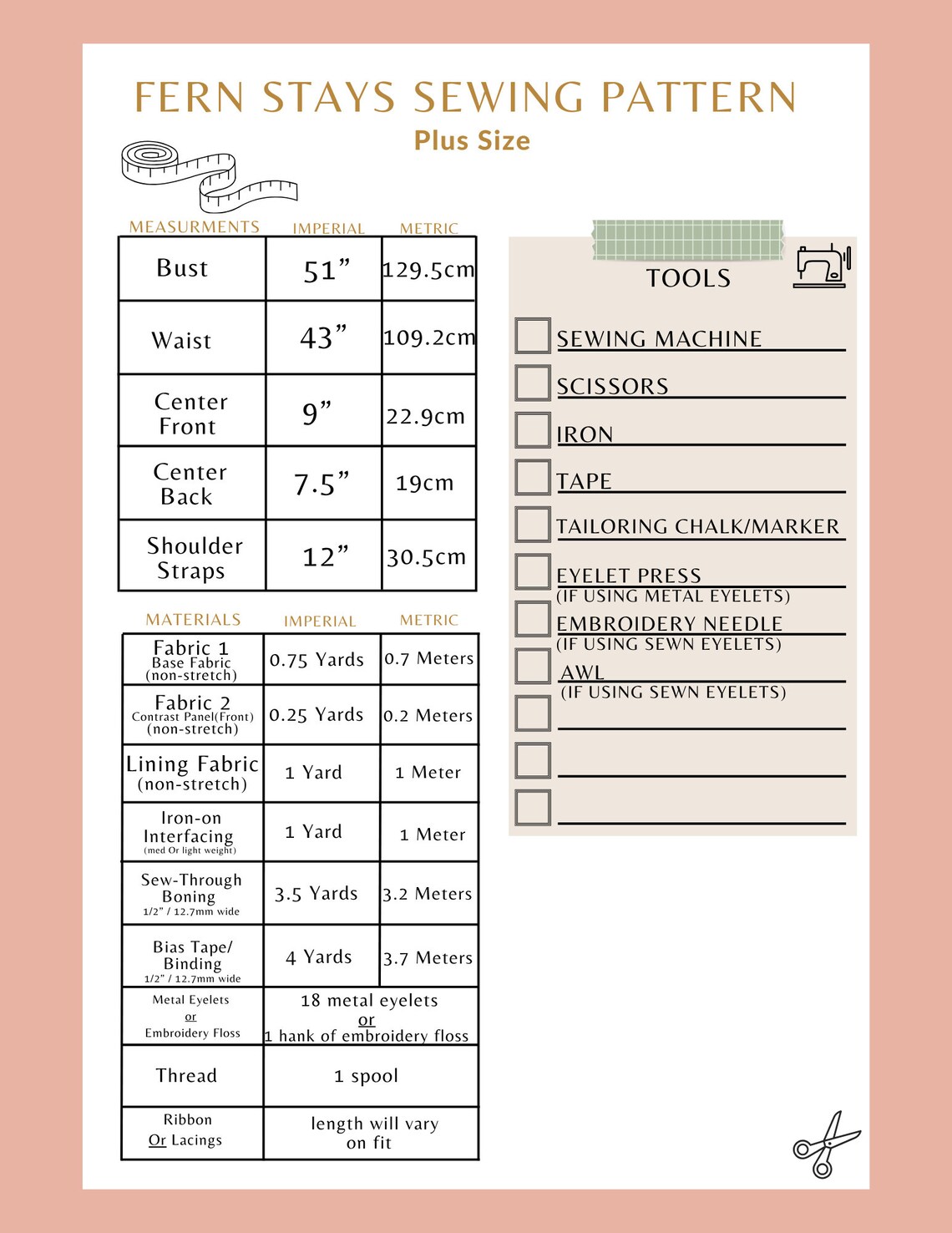 Elixir Rivals Hat Patterns Elixir Stays Pattern - Plus Size | Digital Download Sewing Pattern ...