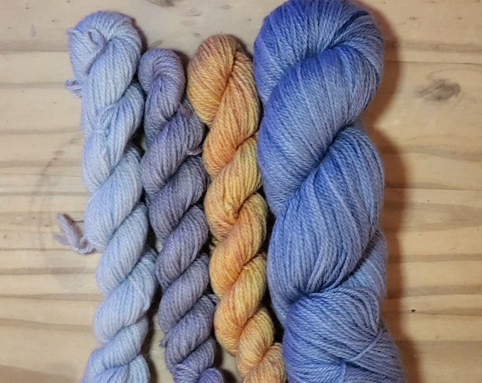 Hand Dyed Alpaca Yarn - Mystery Box 160g