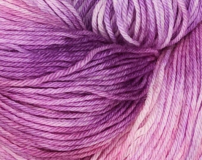 Hand Dyed Yarn - Princess Dress - Merino Cashmere Blend Sock Weight Yarn