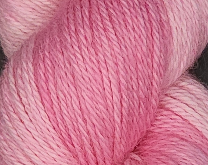 Hand Dyed Alpaca Yarn - Taffy - 100% Sport Weight Baby Alpaca