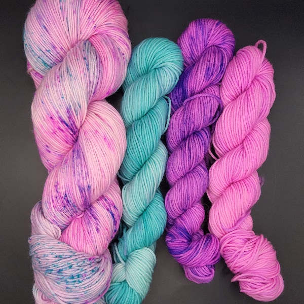 Hand Dyed Yarn - Mystery Box 160 - Yak Blend