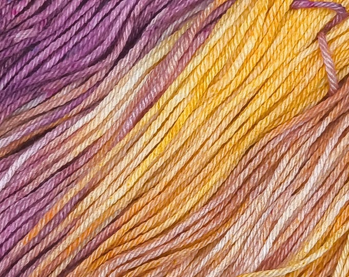Hand Dyed Yarn - Fall Festival - Cashmere Blend DK Weight Yarn