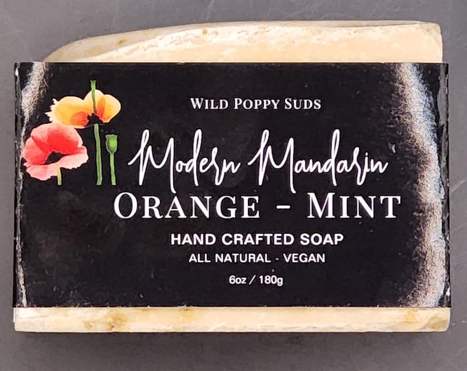 Hand Crafted Soap - Modern Mandarin