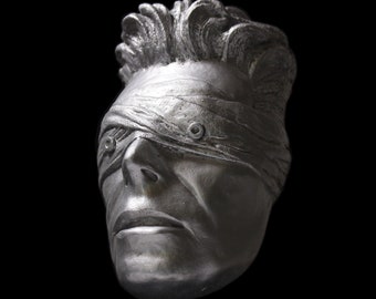 David Bowie 'The Blind Prophet' Gold/Silver Resin Sculpture