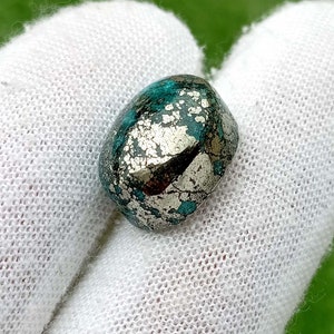 100% Persian Turquoise Persian Gemstone Natural Turquoise Size 16x12 MM 73.60 Carat For Making Pendent And Extra Gift