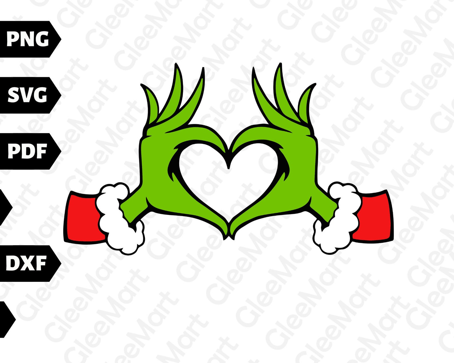 Grinch Heart Hands Christmas Svgsublimation Cricut Etsy heart-in-hair-tutorial-braids-valentine-s-day-video-short-box