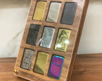 108 個の Zippo ライター用ディスプレイケース、Zippo 多層