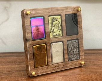 108 個の Zippo ライター用ディスプレイケース、Zippo 多層