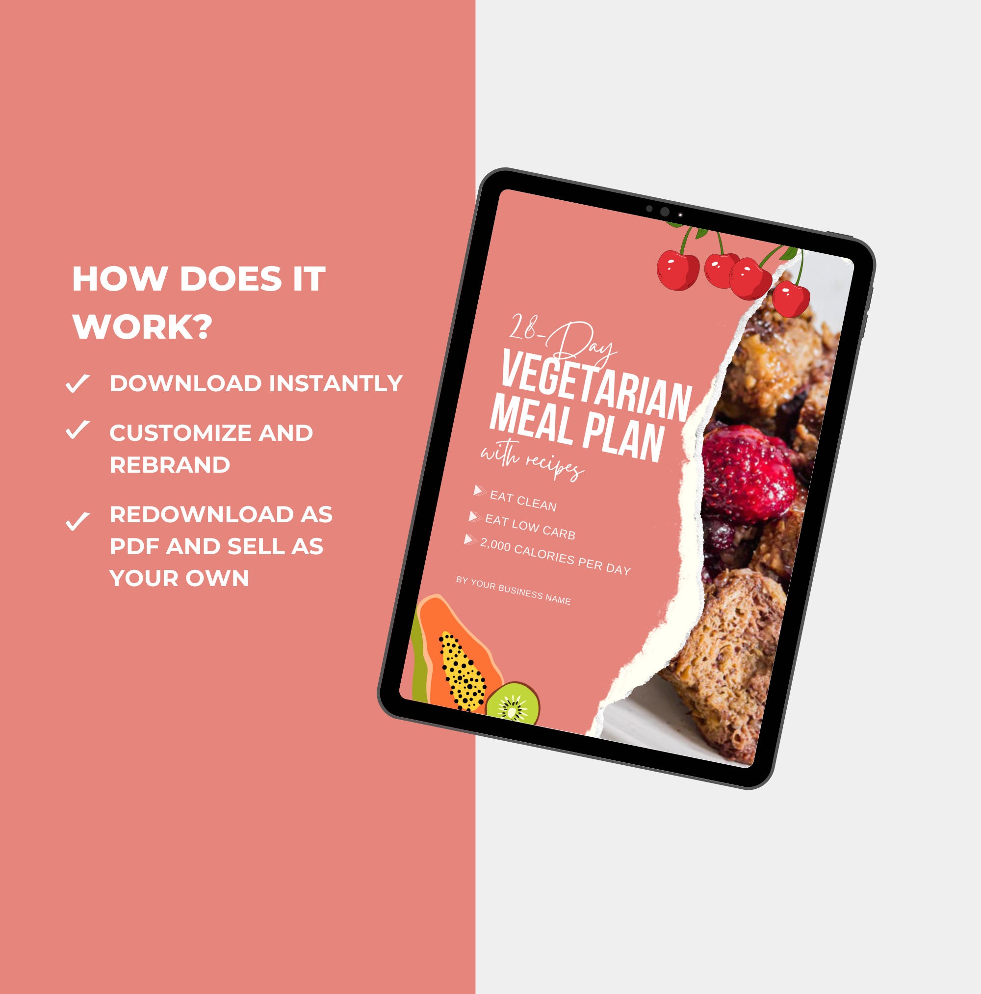 28 day Vegetarian Meal Plan Template With Healthy Recipes 2 000 28-day-vegetarian-meal-plan-template-with-healthy-recipes-2-000