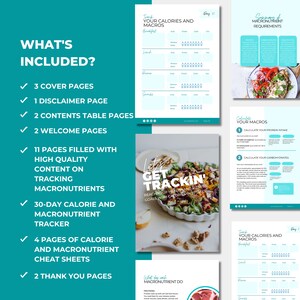 30-day Calorie tracker, Canva eBook Template, PLR Digital Products,  DFY Digital Products For Your Coaching Business,  Editable Template, Digital Template, PLR eBook, PLR Canva, eBook Template Canva, Done For You Calorie Tracker For Health and Fitness Coaches, Weight Loss template