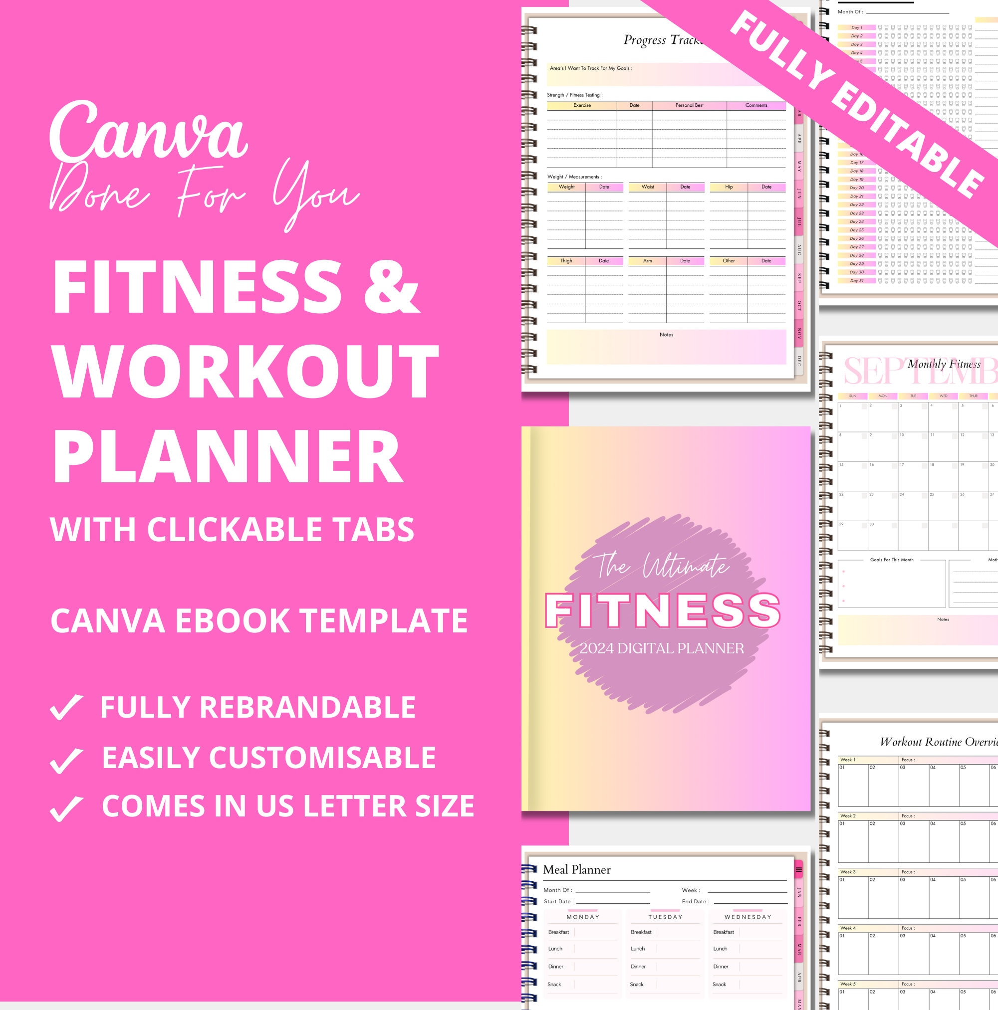 fitness-workout-planner-template-canva-planner-template-digital