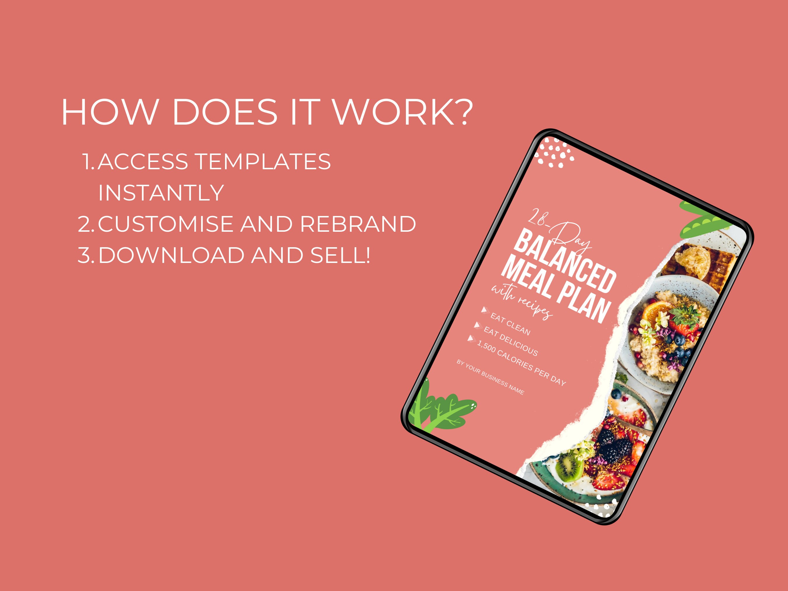 28 day Meal Plan Template With Healthy Recipes 2000 Calories Etsy 28-day-meal-plan-template-with-healthy-recipes-2000-calories-etsy