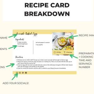 Recipe Card Template 4 x 6 and 5 x 7, PLR Digital Products, Canva eBook Template, DFY Digital Products For Your Coaching Business, Editable template, digital template, PLR products, eBook Template Canva, Done For You Recipe Cards for sale