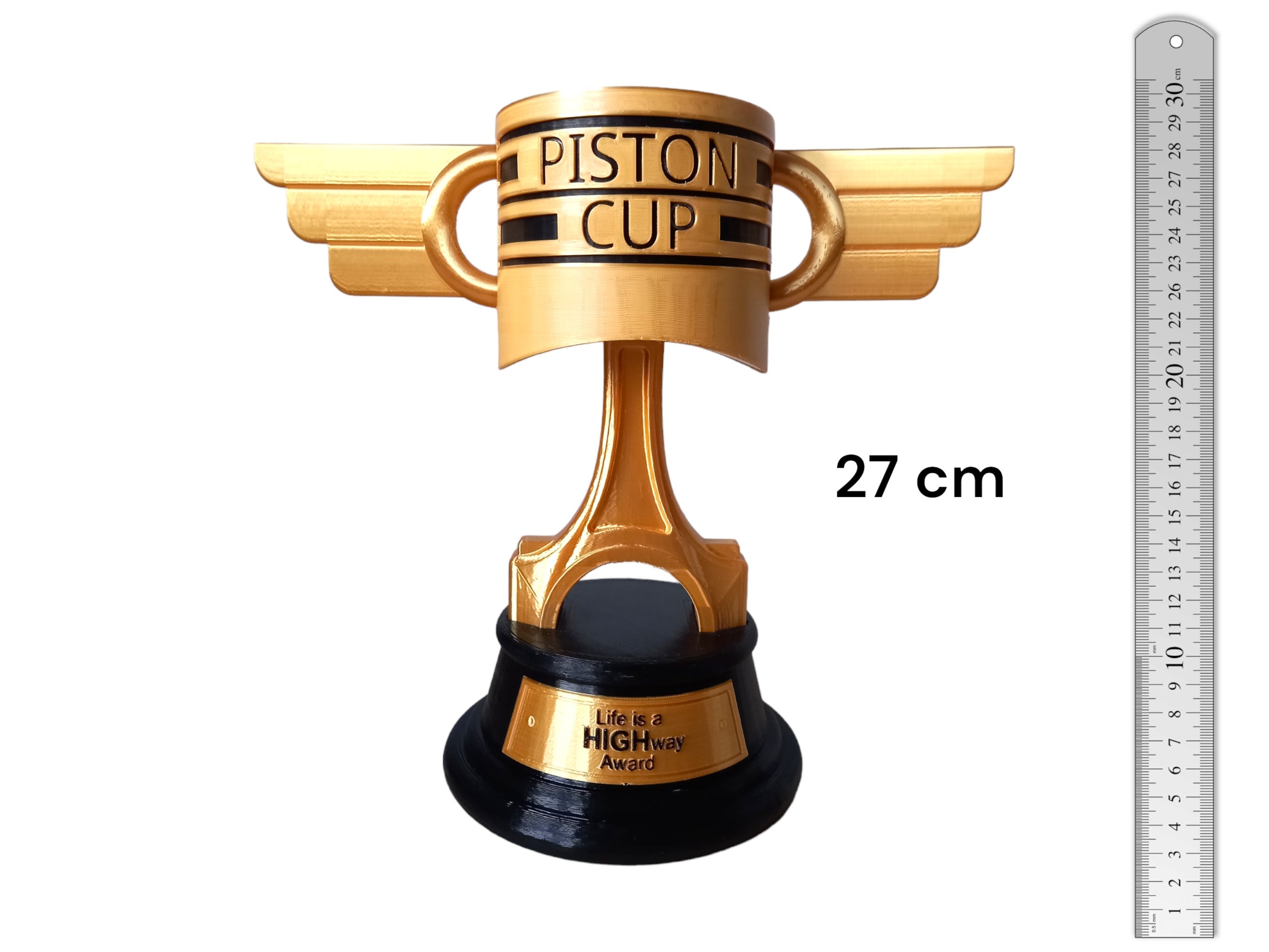 Piston Cup トロフィー ゴールド カーズ　カリフォルニアディズニー Piston Cup トロフィー ゴールド カーズ カリフォルニア