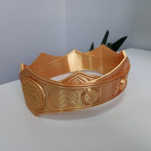 Rhaenyra / Viserys Crown - House of the Dragon inspired cosplay accessory - 3D Printed From GOLD PLA