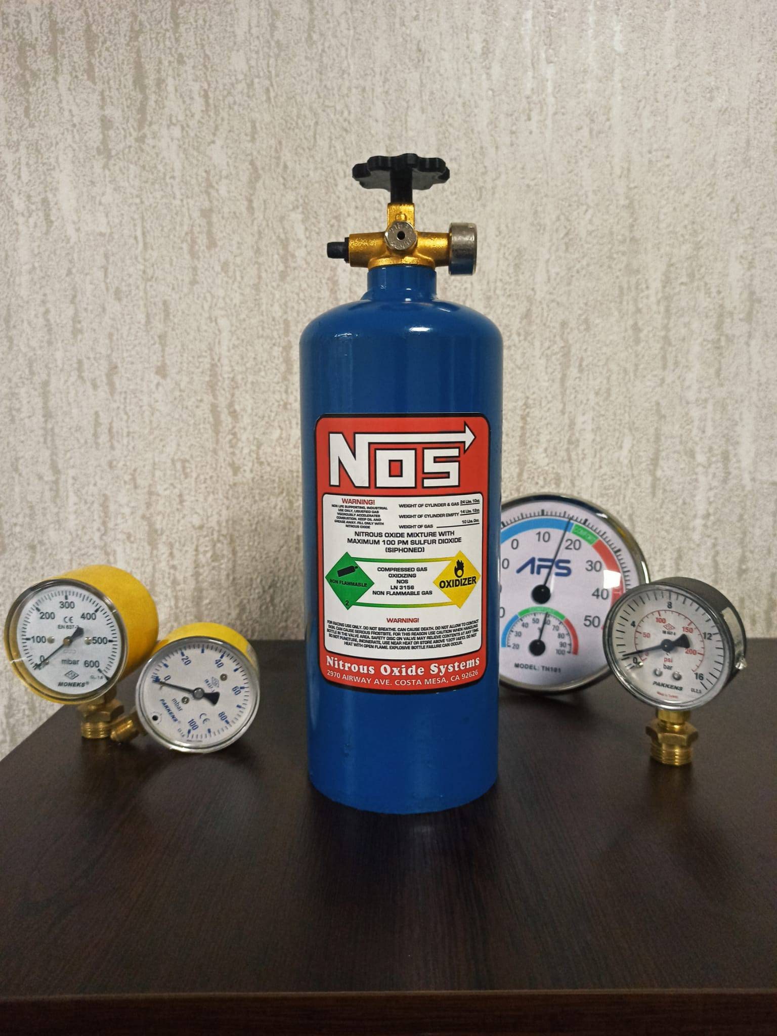 Extincteur Nos nitro personnalisable (1kg)