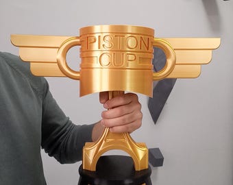 Cars Piston Cup - Golden Color Piston Cup - Multicolor Piston Cup - Gift for Him