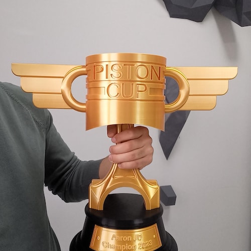 Cars Piston Cup - Golden Color Piston Cup - Multicolor Piston Cup