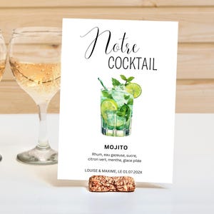 Poster per cocktail di nozze da personalizzare, poster per cocktail, cocktail bar, poster per matrimoni al bar, menu di bevande, matrimonio minimalista