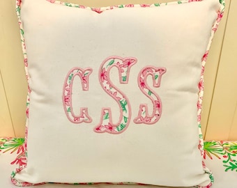 Monogram Pillows