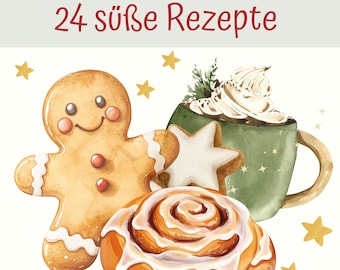Przepisy na kalendarz adwentowy DIY: 24 słodkie pomysły na święta Bożego Narodzenia do wydrukowania | Pomysł na prezent „Czas zamiast rzeczy”