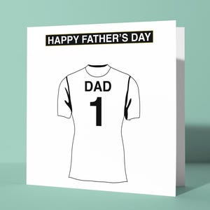 Biglietto di auguri personalizzato per la festa del papà a tema Swansea City A.F.C. / Biglietto di auguri per la festa del papà Lui Papà Papà Tifoso di calcio The Swans Jacks